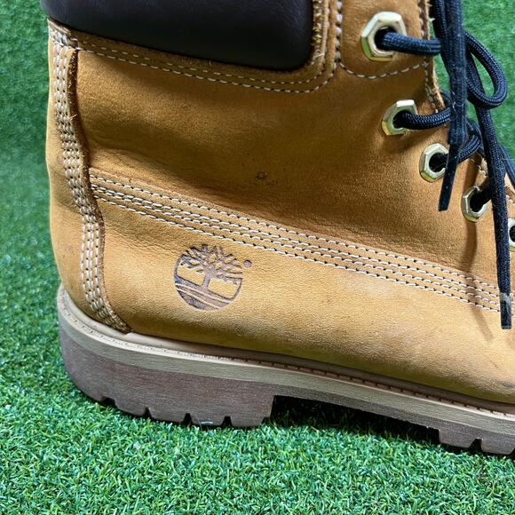 Timberland 6-Inch Premium Tan Nubuck Leather Waterproof Lace Up Boots Sz 6.5M main image 14
